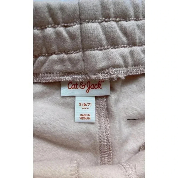 Cat & Jack Girls MIDI Pull-on Shorts Blush Size S(6-7) - Picture 6 of 7